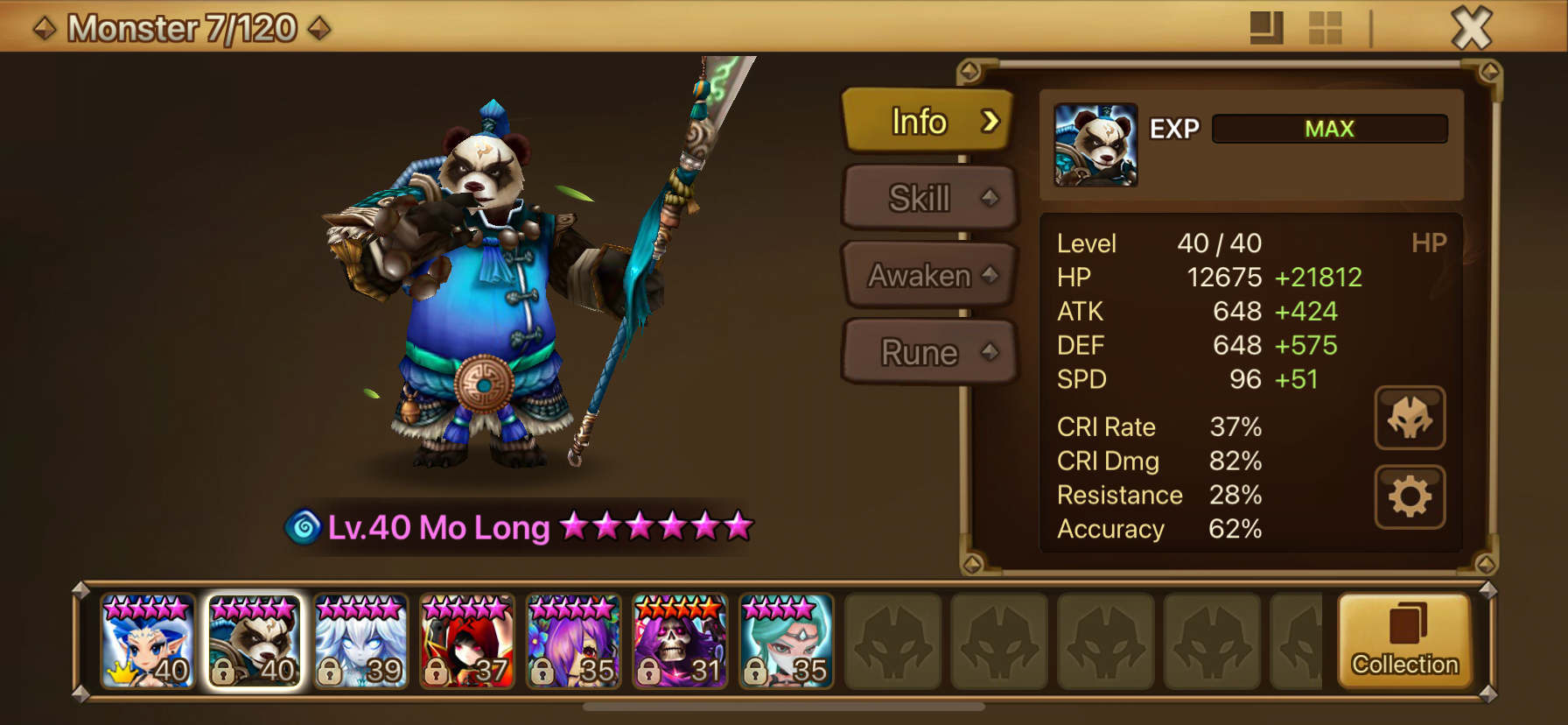 Summoners War! Mo Long!