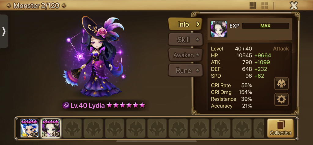 Summoners War! Lydia!