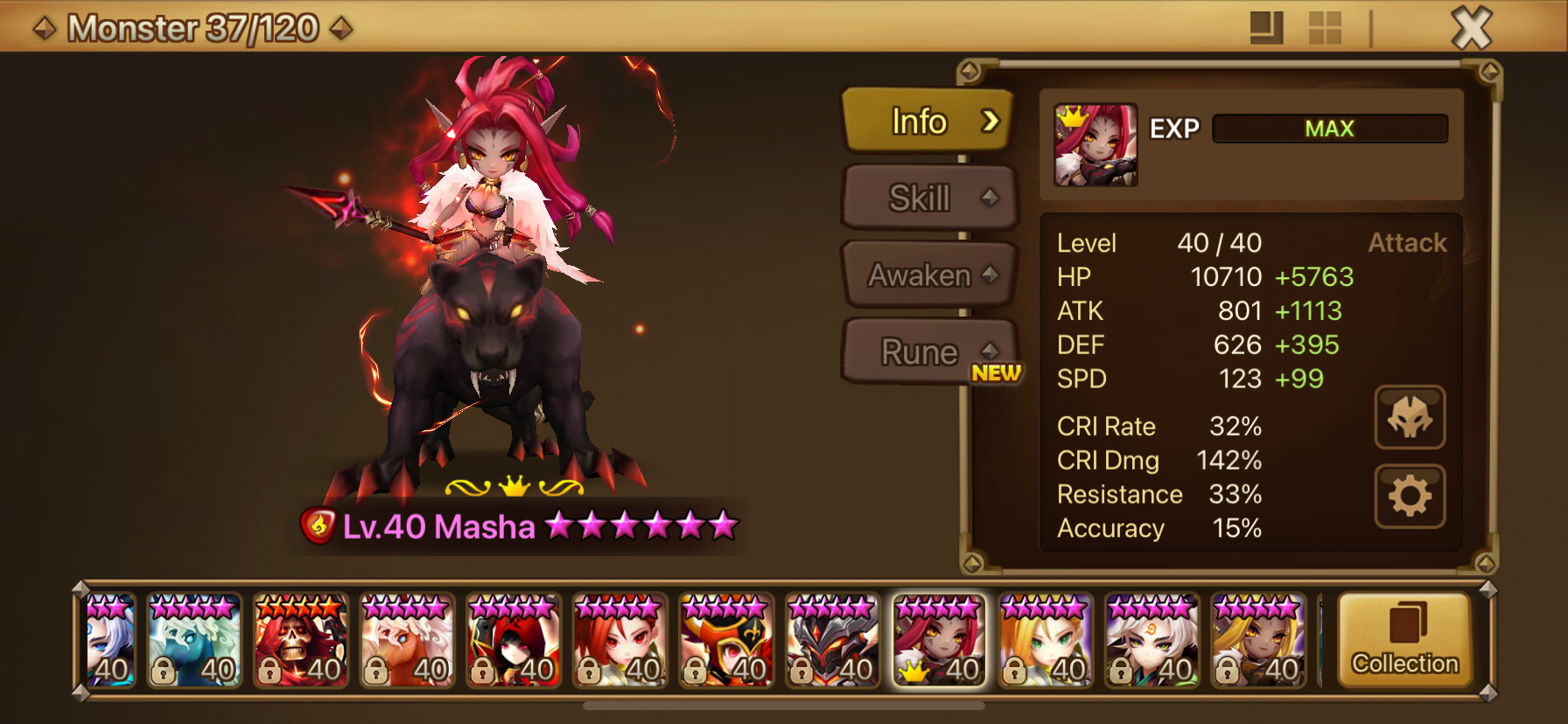 Summoners War! Marsha!