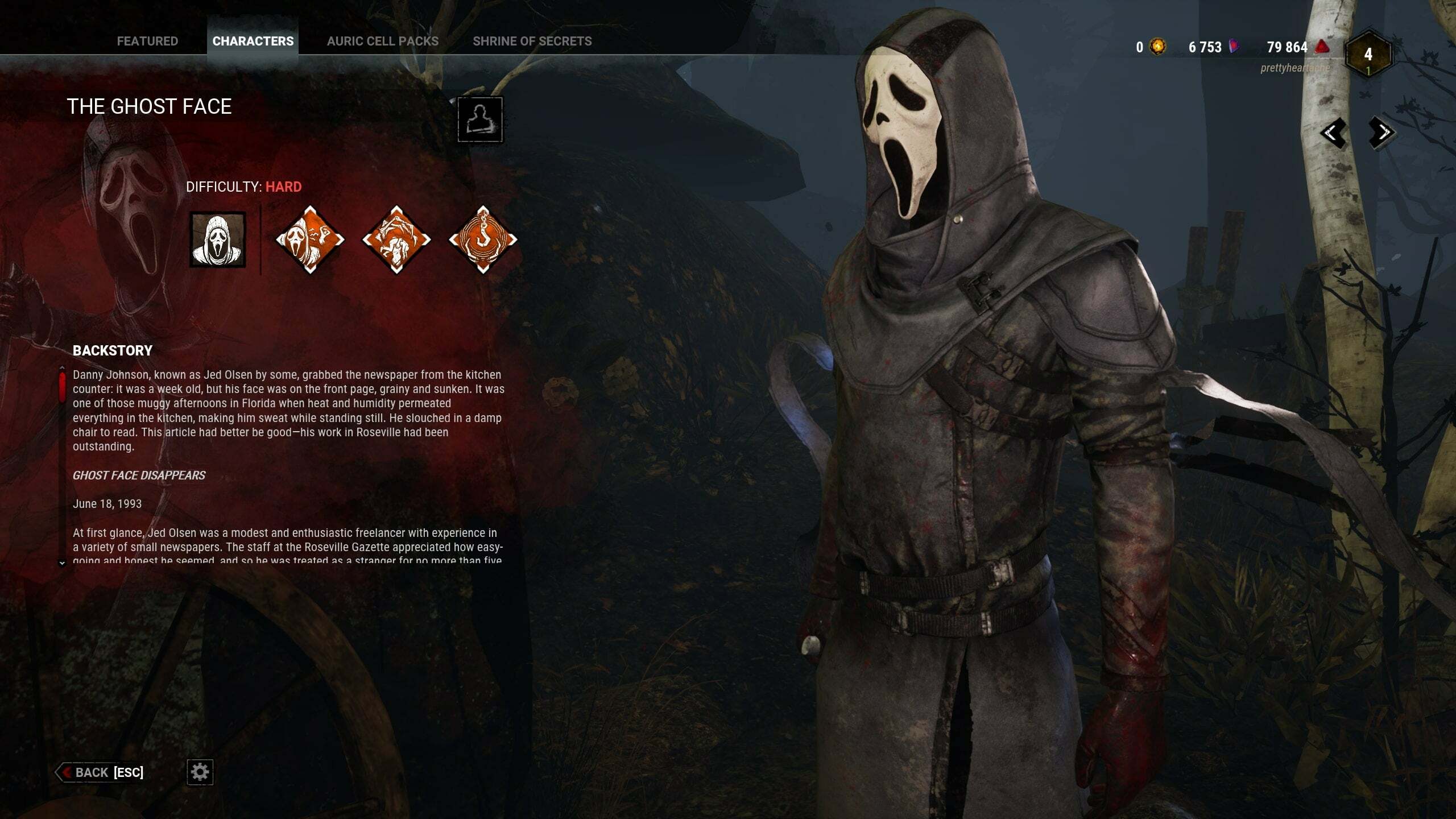 Dead by Daylight! Ghost Face!