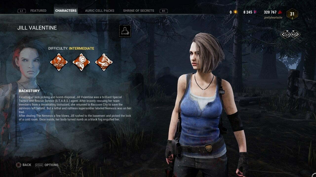 Dead by daylight! Jill Valentine!