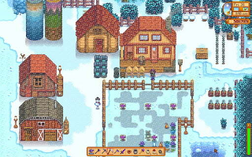 Stardew Valley! First Winter!