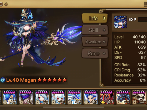 Summoners War! Megan!