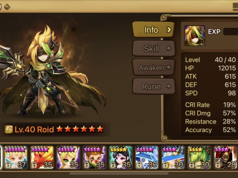 Summoners War! Roid!