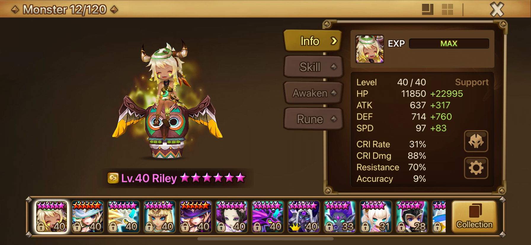 Summoners War! Riley!