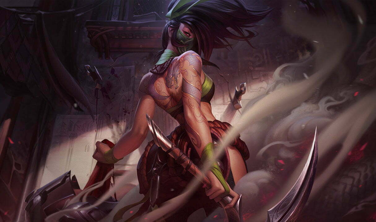 League of Legends! Akali!