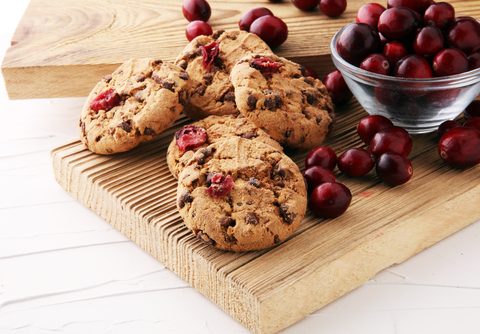 Get your July off to a good start- Chocolate cookies and fruit!