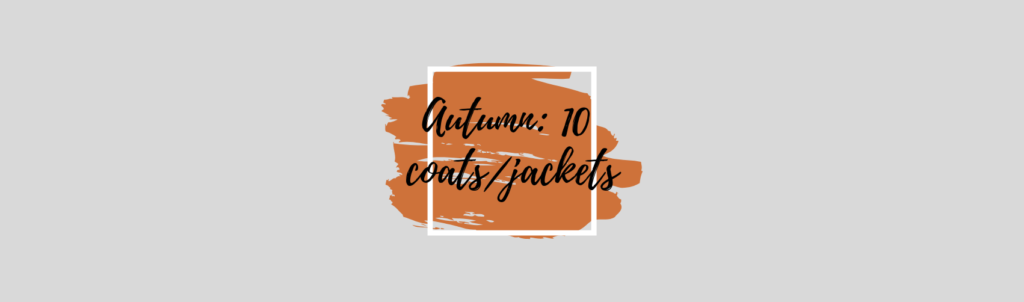 10 coats/jackets you need this season