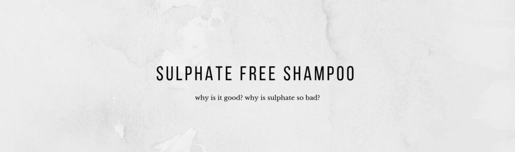 Switching to sulphate free shampoo can save your dry hair