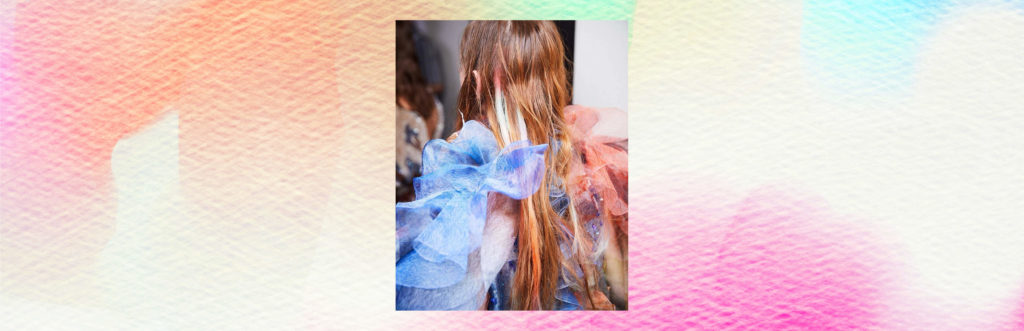 ‘Cloud Colour’ is the new hair from the catwalk AW19…