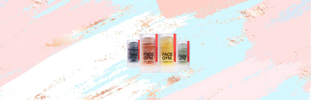FaceGym training sticks: the skincare that works as you sweat