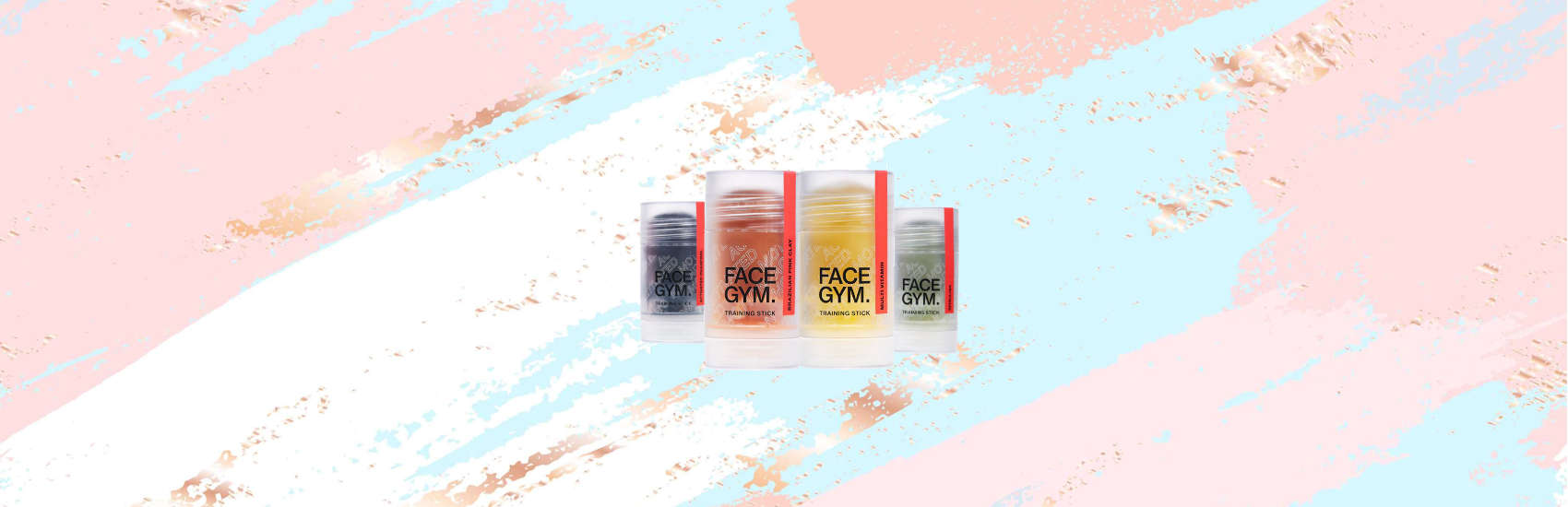 FaceGym training sticks: the skincare that works as you sweat