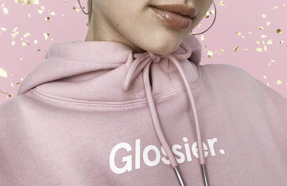 Glossier now has a merch line called GlossiWear