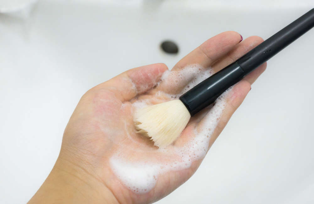 A £1 baby soap is getting lots of praise for cleaning makeup brushes.