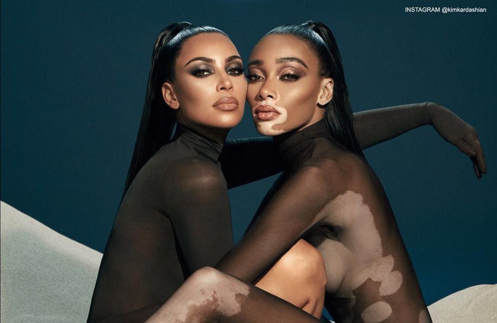 Winnie Harlow and Kim Kardashian’s makeup range is coming