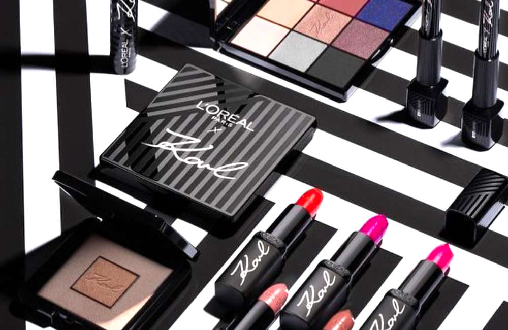 The L’Orèal Paris x Karl Lagerfeld Make-Up Collection Has Landed