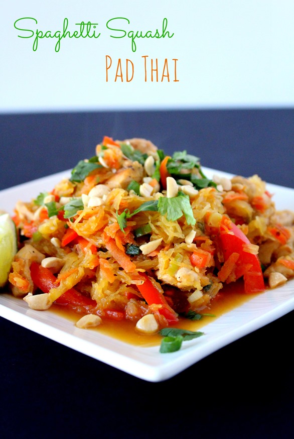 Meals Under 400 Calories: Spaghetti Squash Pad Thai Recipe