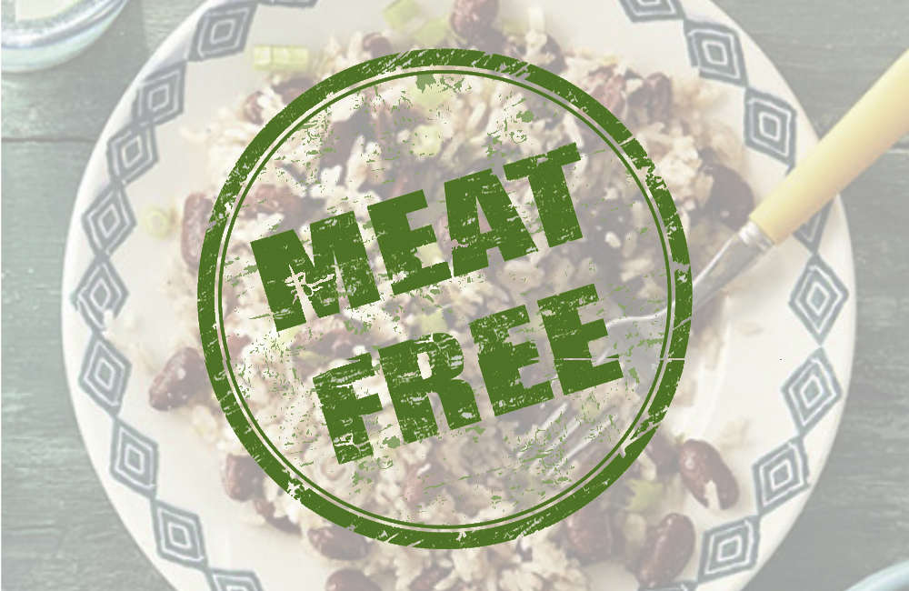 This week’s meat free recipe: Rice & peas