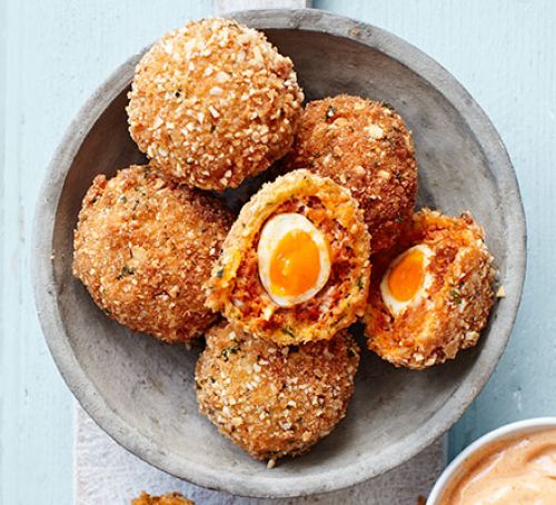 Chorizo Scotch Eggs Recipe