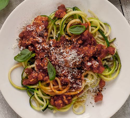 “Courgetti Bolognese” Recipe