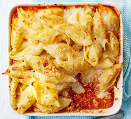 Turkey Bolognese Pasta Bake Recipe