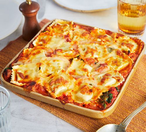 Simple Ravioli Lasagne Recipe!