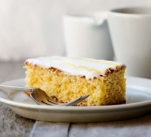 Lemon Drizzle Slices Recipe