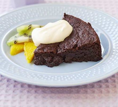 Kids Desserts: Chocolate Brownie Cake