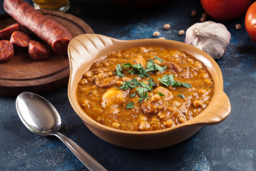 Spanish Chickpea and Chorizo Stew