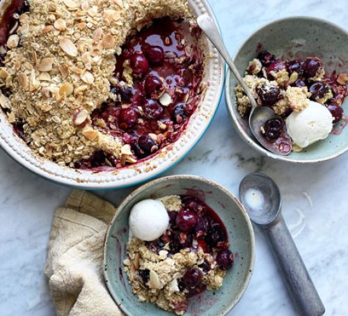 Cherry Crumble Recipe