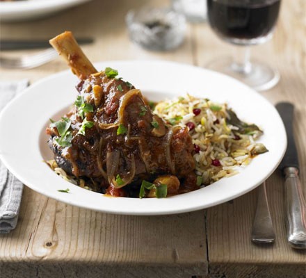 Spiced Lamb Shank Recipe