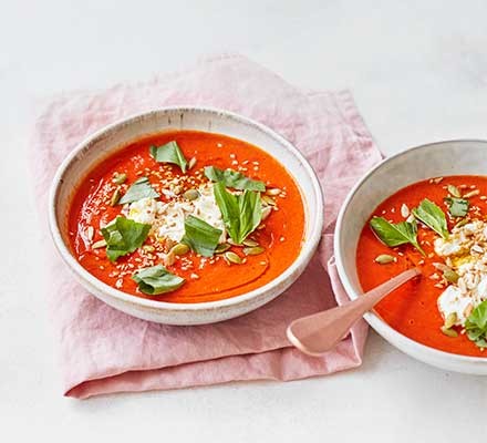 Red Pepper And Tomato Soup
