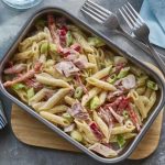 Ham picnic pasta