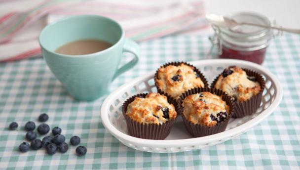 Gluten-free blueberry muffins