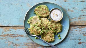 Courgette fritters