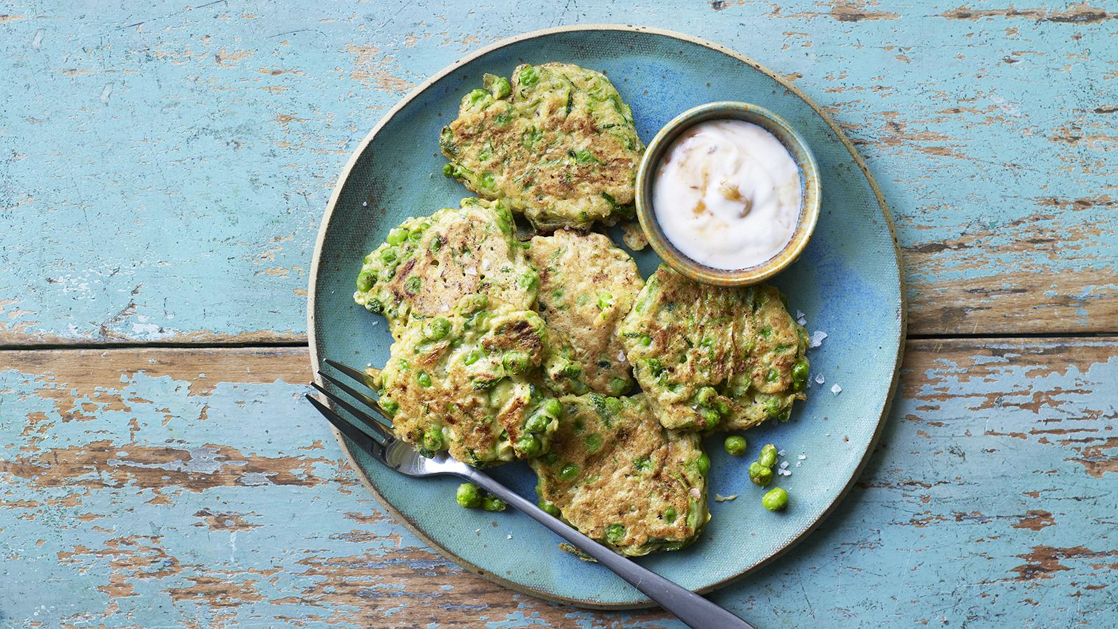 Courgette fritters