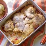 Peach cobbler