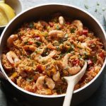 Prawn jambalaya