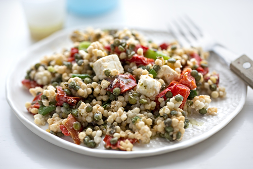 Giant couscous salad