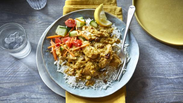 Slow cooker chicken korma