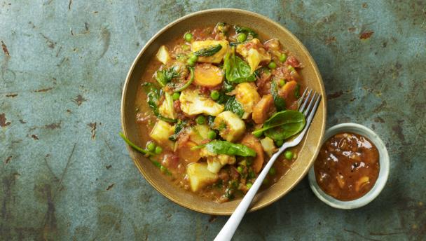 Easy vegetable curry