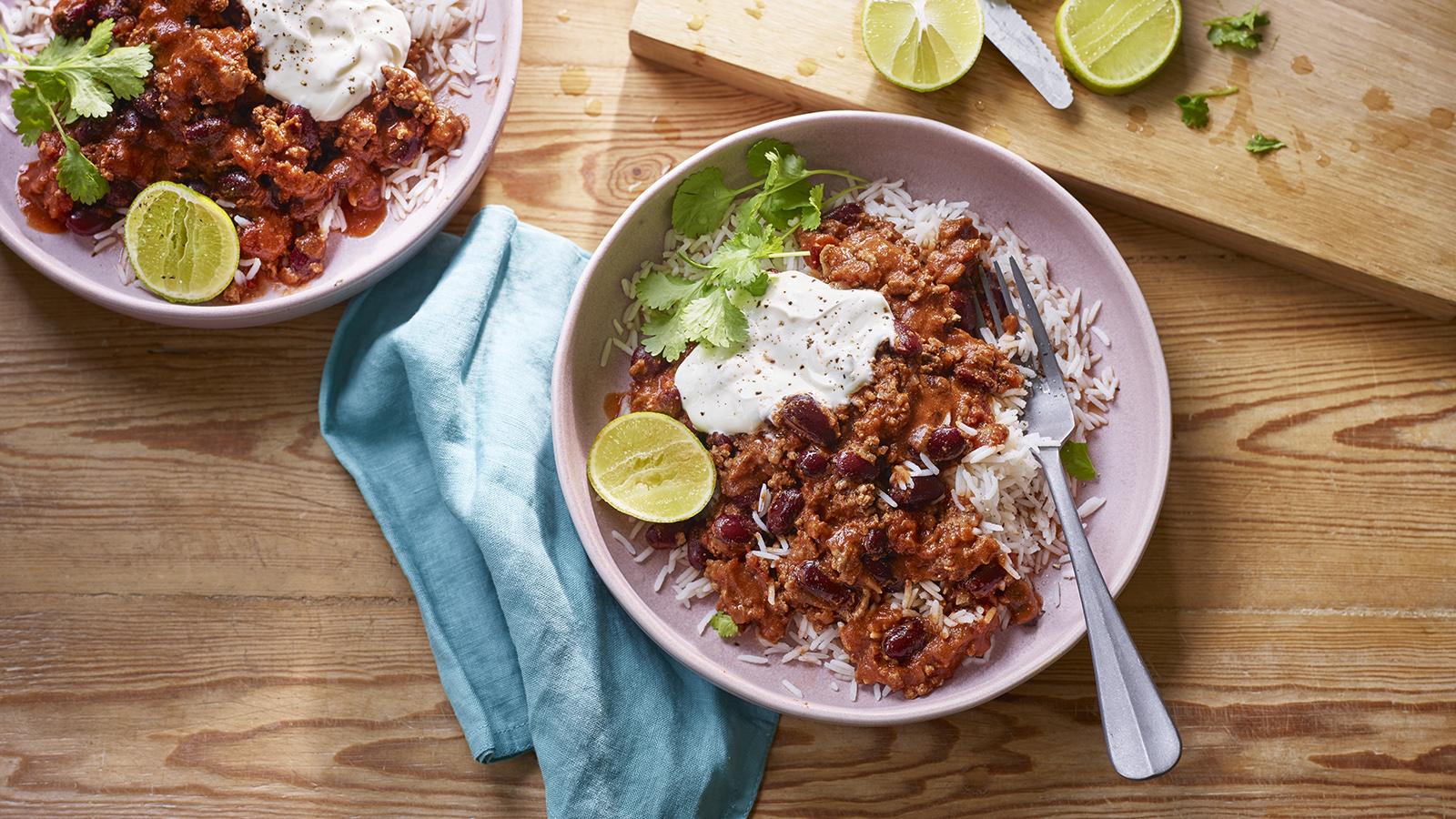 Easy slow cooker chilli