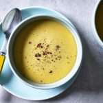Red lentil and butternut squash soup