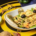 Creamy lemon veg pasta