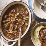 Minted lamb stew