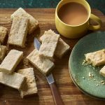 Caraway and lemon shortbread