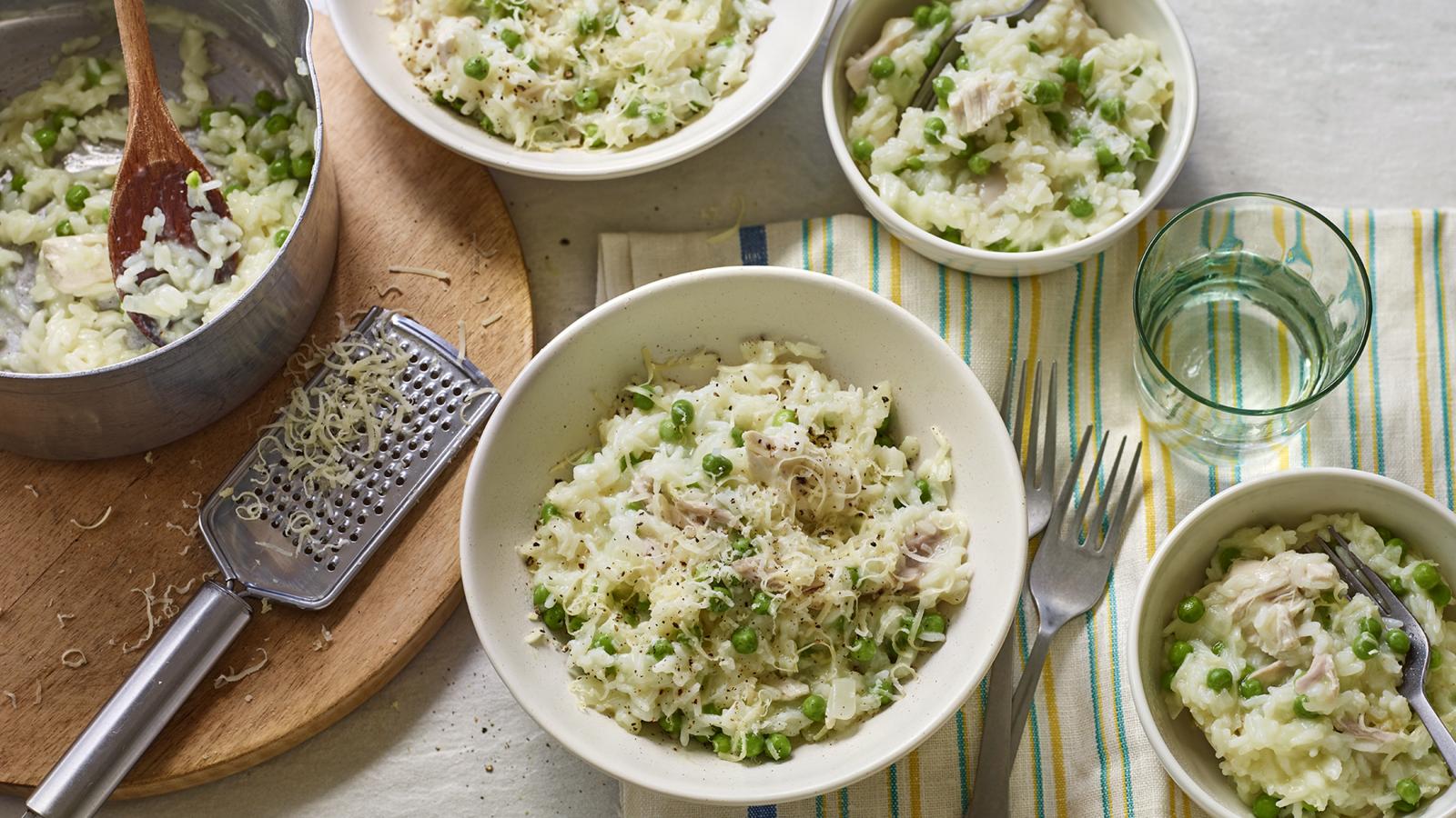 Creamy chicken and rice