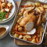 Easy roast chicken and vegetables