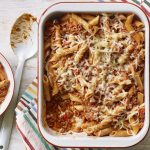 One pan pasta Bolognese