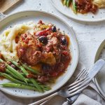 Slow cooker chicken cacciatore